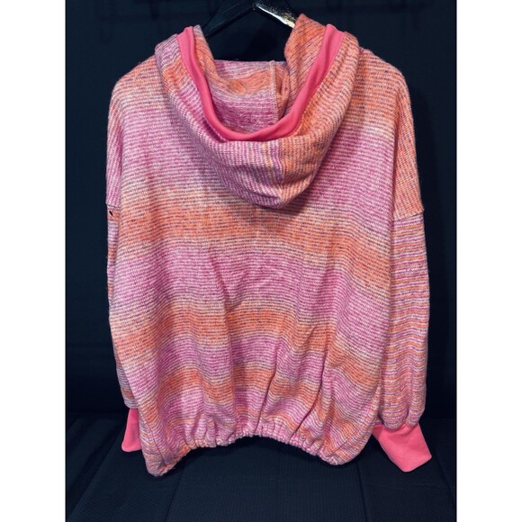 bibi women's clothing medium Pink Zip Up Sweater H33 - Picture 6 of 9